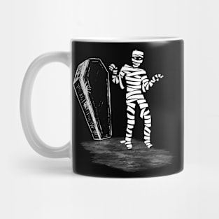 Mummy, Halloween design Mug